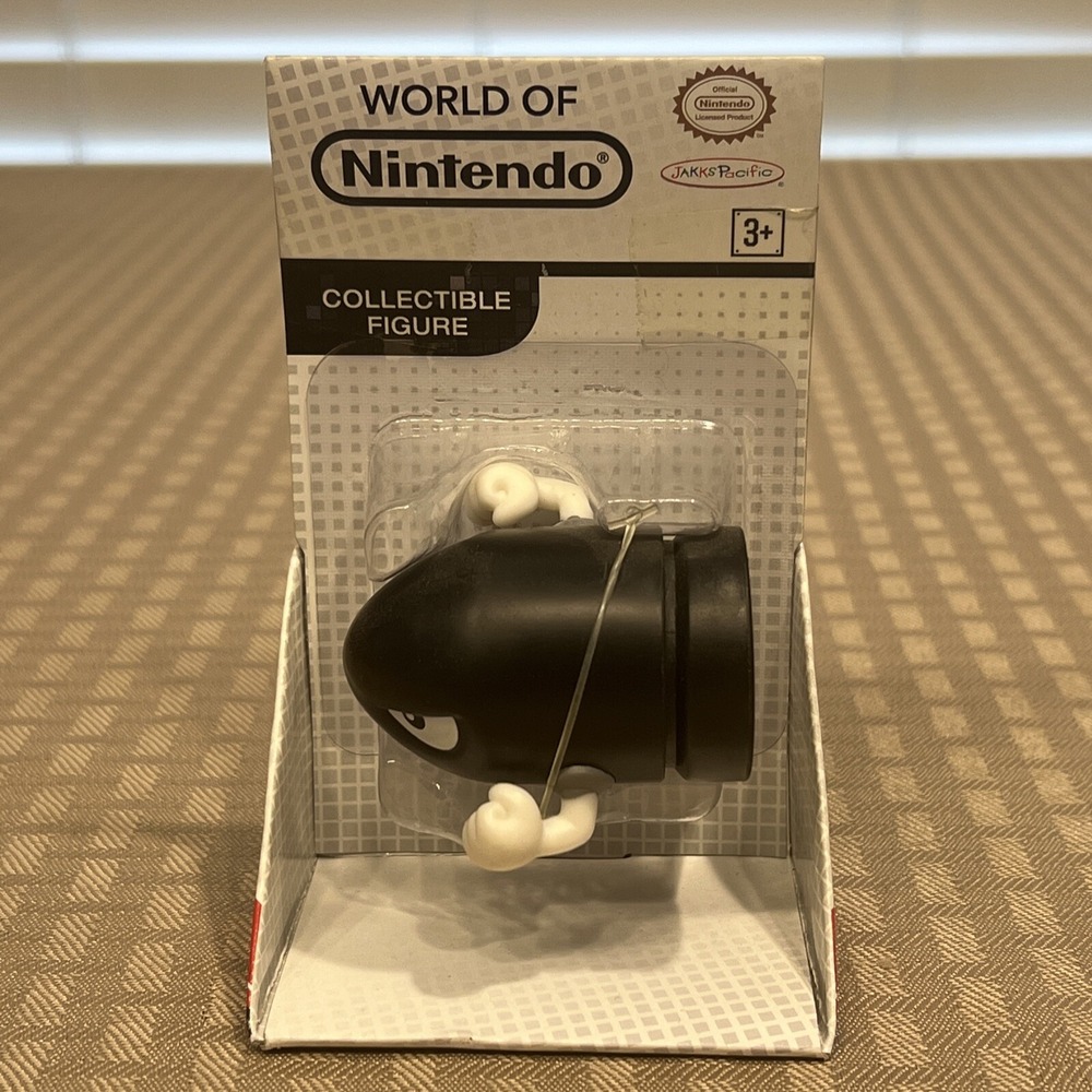 Jakks Pacific World of Nintendo Bullet Bill Action Figure ** NEW